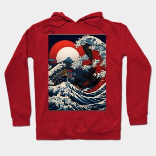 Kanagawa Monster Hoodie